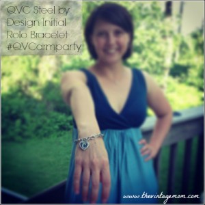 Why I Wear My Steel by Design Initial Rolo Bracelet #QVCarmparty