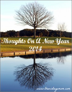 Thoughts on a New Year – 2014