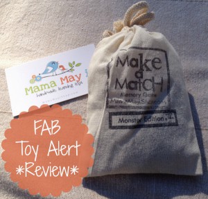 Monster Make a Match Game – Mama May I {Review}