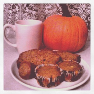 Homemade Pumpkin Puree and Pumpkin Bread…YUM!