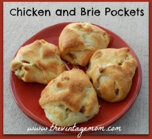 Chicken and Brie Pockets