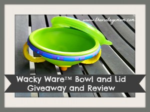 Nuby Wacky Ware™ Bowl and Lid {Review}