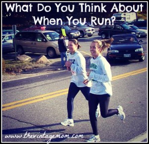 What Do You Think About When You Run?