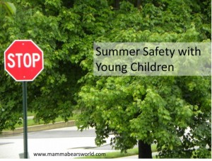 Summer Safety With Young Children