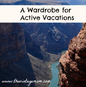 A Wardrobe For Active Vacations