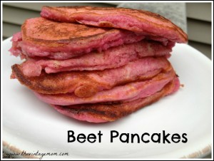 Beet Pancakes {Recipe}