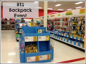 Back to School Backpack Event