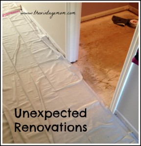 Unexpected Renovations {Motivation Monday}