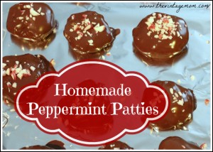 Homemade Peppermint Patties {Recipe}
