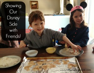 Showing our #DisneySide With Friends!