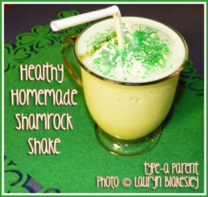 Healthy Shamrock Shake
