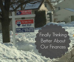 Finally Thinking Better About Our Finances