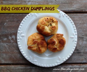 BBQ Chicken Dumplings {Recipe} and Dumplings All Day Wong