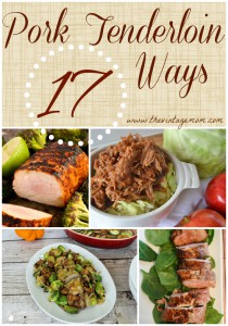 17 Ways to Cook A Pork Tenderloin