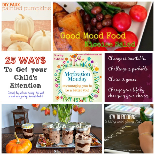 Motivation Monday is all about inspirational posts, healthy recipes, crafts, organizing tips, and home decorating ideas.