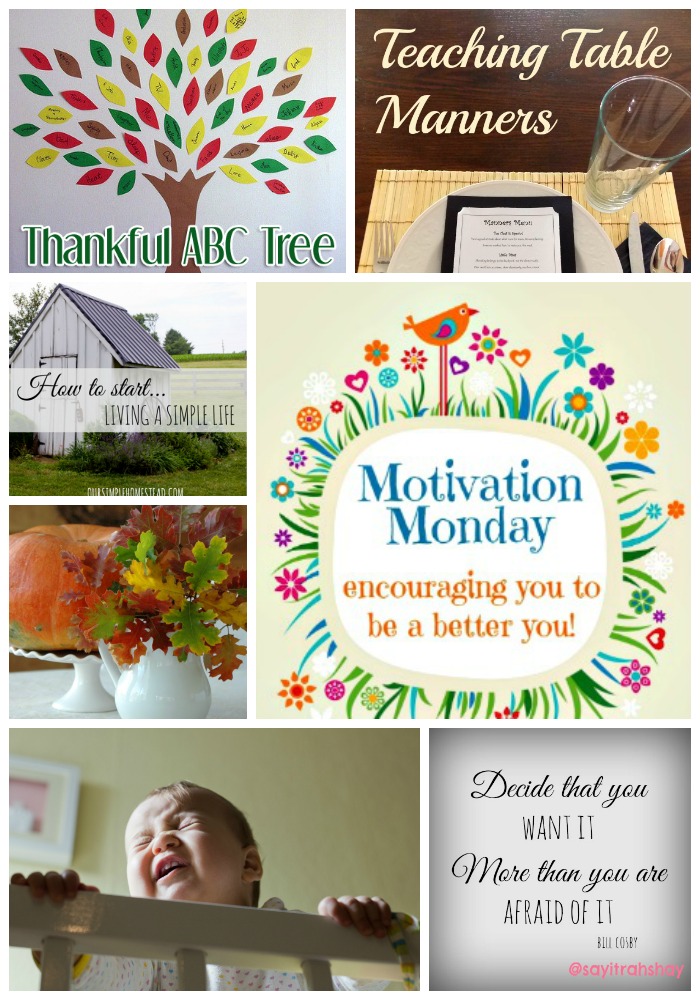 Motivation Monday Linky Party