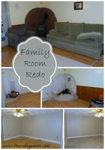 Family Room Redo and Feeling at Home